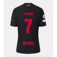 Fotbalové Dres Barcelona Ferran Torres #7 Venkovní 2024-25 Krátký Rukáv